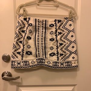 Urban outfitters tribal skirt